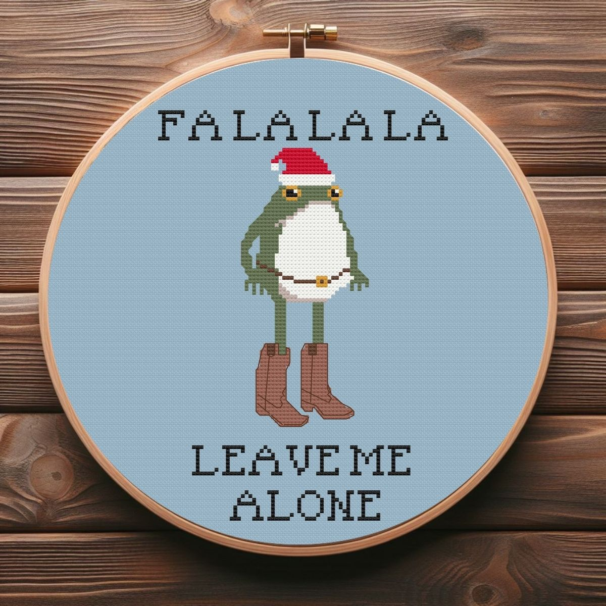 Fa La La Frog – PDF Pattern
